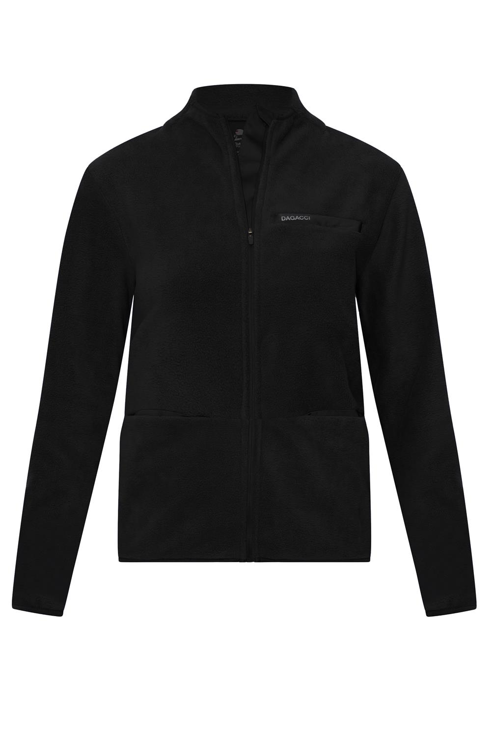 Dagacci Unisex Warm Up Zip Up Fleece Jacket